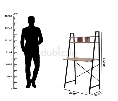 Black Mesh Office Chair and wooden office desk. Perfect for the bedroom, office and living room.