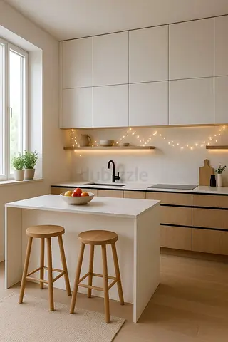 Modern kitchen island
