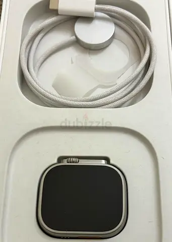 Apple Watch Ultra 2 (2024) 49mm Natural Titanium GPS + Cellular with Navy Ocean Band