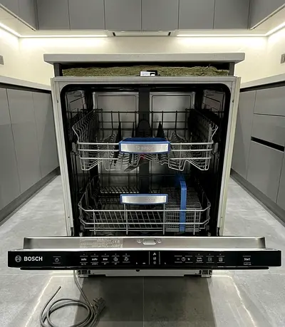 Bosch Series 4 Latest Model Built-in Fully Integrated 2-Rack Dishwasher – Premium German Engineering