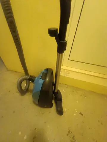 Used canister vacuum cleaner - compact, working condition