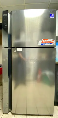 Hitachi Double Door Refrigerator Stainless Steel
