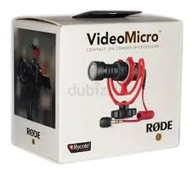 RØDE VideoMicro Compact On-Camera Microphone - new
