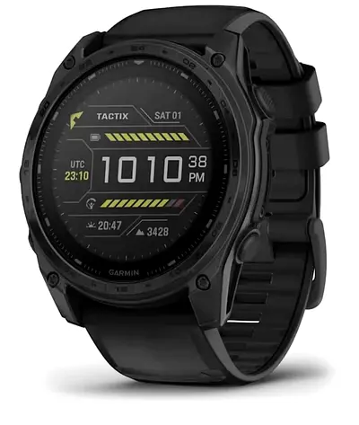 GARMIN Tactix 8 Solar Smartwatch, 51mm, Black, Sapphire Lens, GPS, 48 Days Battery Life