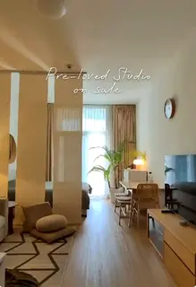 Studio Fully Furnished Opposite of Silicon Central Mall
