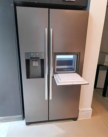 Daewoo Side-by-Side Refrigerator with Water Dispenser Ice Make