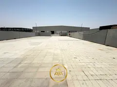 PAY 12 CHEQUE PAYMENT OPEN YARD 13000 SQFT FRONT OF ROAD IN AL SAJJA SHARJAH