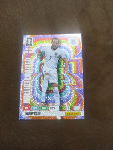 Panini Multicoloured Sparkle Harry Kane Trading Card - Limited Edition - world cup 2026
