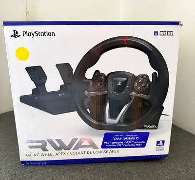 PlayStation RWA Racing Wheel Apex with Pedals - Boxed
