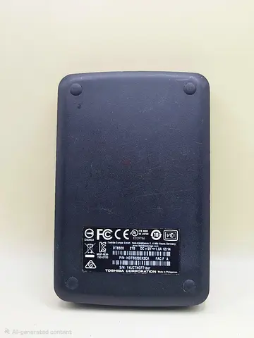 2TB TOSHIBA HARDDRIVE