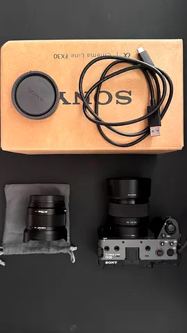 SONY FX 30 + 2 Lenses