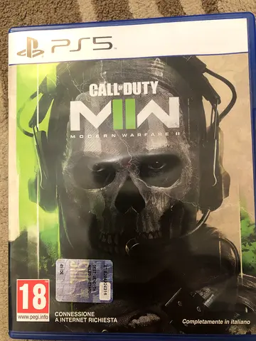 Call of Duty: Modern Warefare 2 disc PS5 game