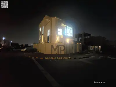 Corner Villa for sale | ajman| al zahia area | 6 master rooms, majlis, 2 halls, roof| freehold | 0 registration fees | negotiable price.