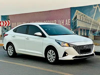 GCC HYUNDAI ACCENT 2022 only 540/MONTH BANK FINANCE 0% DOWN PAYMENT PERFECT CONDITION