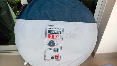 Quechua 2 Seconds XL 3-Person Pop-Up Camping Tent – AED 300