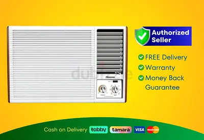 Hisense 1.5 Ton Rotary Window Air Conditioner - Brand New |Warranty | Free Delivery | SHJ566