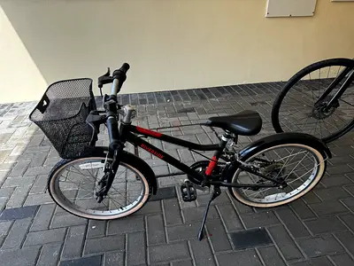 Used Black City Bike - Comfortable Saddle, Rear Wheel Fenders