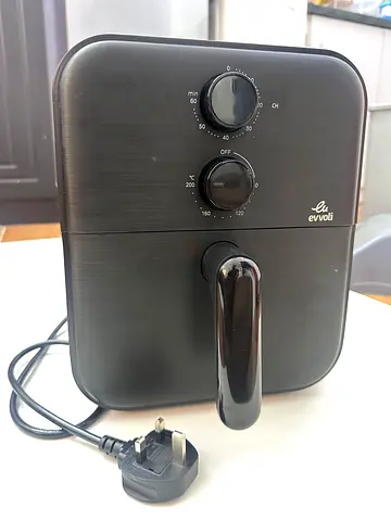 Evvoli Air Fryer Black