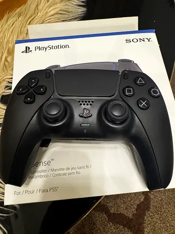 Sony PS5 DualSense Wireless Controller - Black (Perfect Condition)