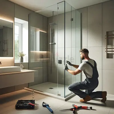 Shower Glass Screen and Door Installation
