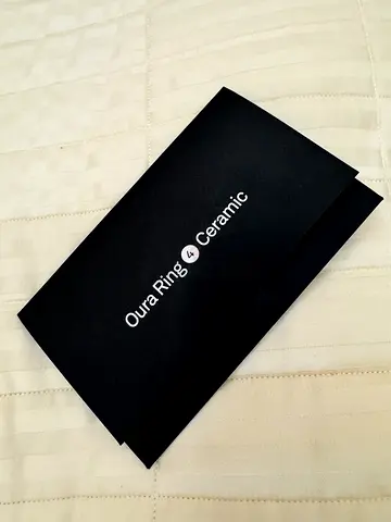 Used Oura Ring Gen 4 box (original packaging) - Cloud