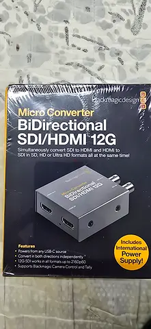 Bidirectional SDI/HDMI Converter (SDI to HDMI and HDMI to SDI) - New in Box