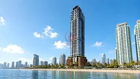 Own a Fully Furnished Family 2BR with 3 Baths in a Skyscraper Cash at Al Khan.
