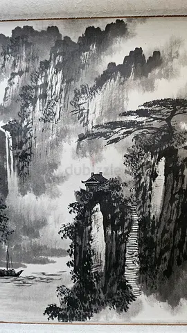 Chinese black ink painting