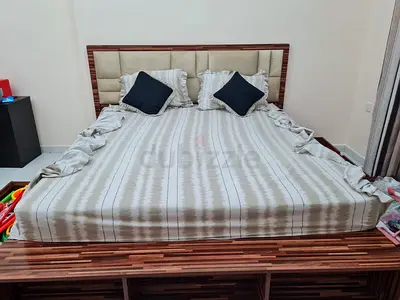 Bedroom Furniture with Storage (All wooden customized)