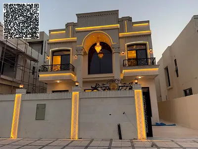 Modern 5 Master Bedroom Villa for Sale | 20m Setback | Registration Fees Included | Al Zahya, Ajman | AED 1,750,000