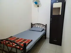 Partition for single male near DAFZA metro al qusais