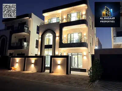 For sale in the upscale Al Bahia neighborhood, registration and ownership fees included, one minute from Mohammed Bin Zayed Road, freehold ownership.