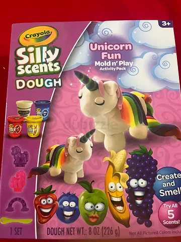 Crayola Silly Scents Unicorn Play Dough Set - New, 5 Scents