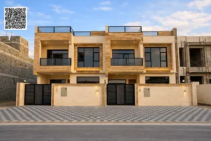 Ready-to-move-in villa for sale, fully equipped with air conditioning, ground floor, first floor, and roof, at a great price near Sheikh Mohammed Bin