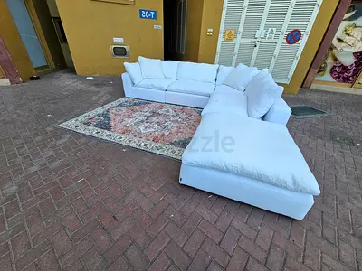 White Goose Feathers filled sofa