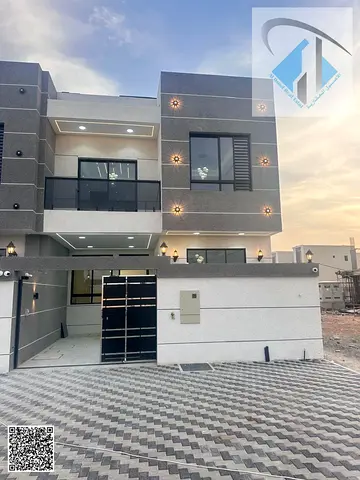 uxury villa for sale in Al Helio, Ajman | 5 master bedrooms + roof terrace