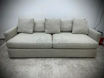Looks great condition cratebarrel lounge deep sofa