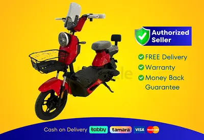Electric Scooter Wind Horse M6 - Red | Brand New | Warranty | FREE Delivery