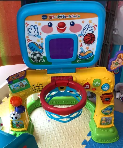 VTech 2-in-1 Sports Centre - Basketball Hoop and Activity Toy (Good Condition)