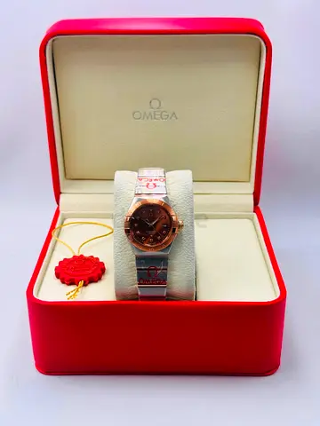 Omega Ladies Master Copy Watch with Box