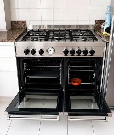 Bertazzoni Top Gas double Electric oven 90cm