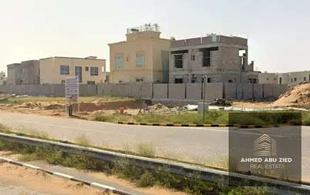 Commercial Villa Land for Sale in Al Zahiyah 1 Ajman | Corner Plot G+2 Permit Near Sheikh Mohammed Bin Zayed Road Freehold Ownership