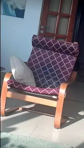 ikea rocking chair with ottoman