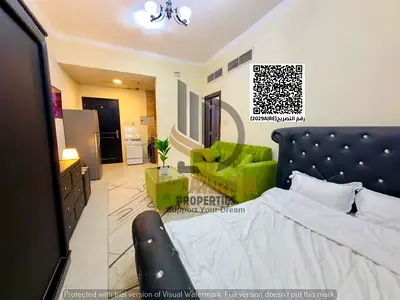 🏠 شقة استديو  📍 الروضة 2 – عجمان