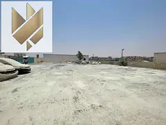 Yard for Rent – Sajaa | Prime Strategic Location | Area: 20,000 Sq. Ft. | Modern Design | 60 KW El