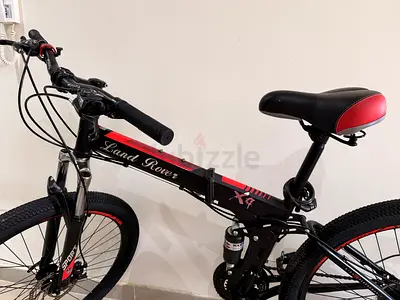 Lands Rover Foldable Mountain Bike - 26 Dual Suspension, Excellent Condition