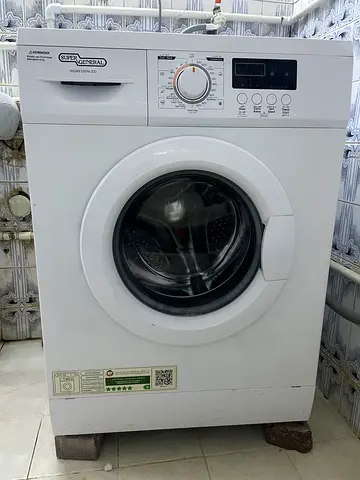 Front Load Washing Machine - Good Condition, 6kg (White)