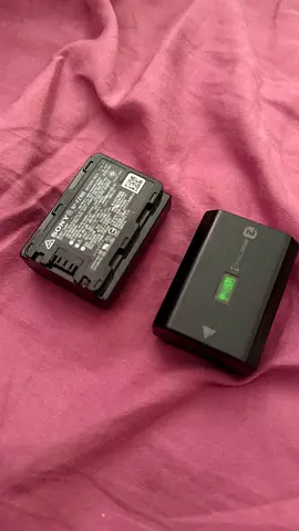 Two Sony NP-F Style Camera Batteries (Used) - Good Condition