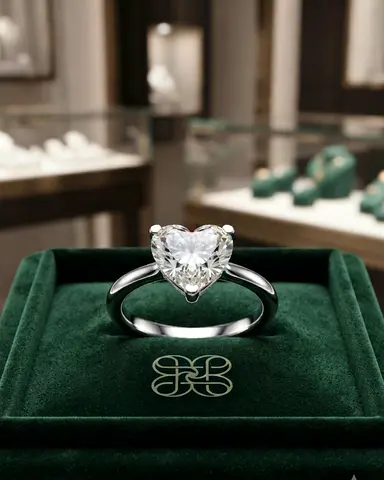 Exquisite Diamond Ring 1.26ct | 14K White Gold | IGI Certified