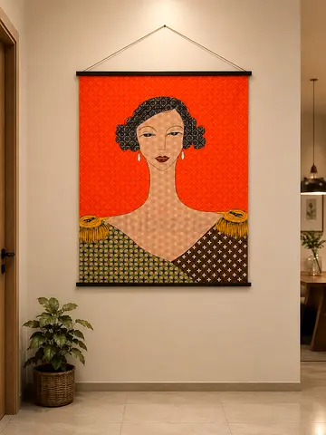 Decorative Fabric Wall Hanging